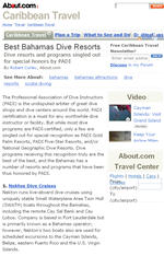 Best Bahamas Dive Resorts and Dive Centers